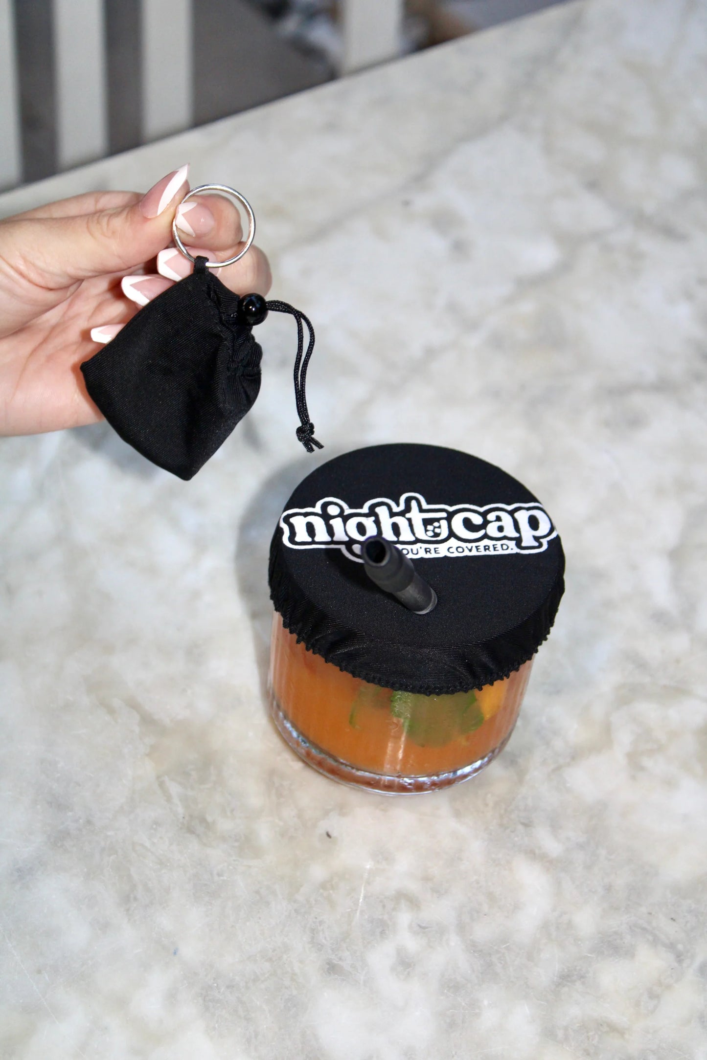 Nightcap | Drinkskydd nyckelring